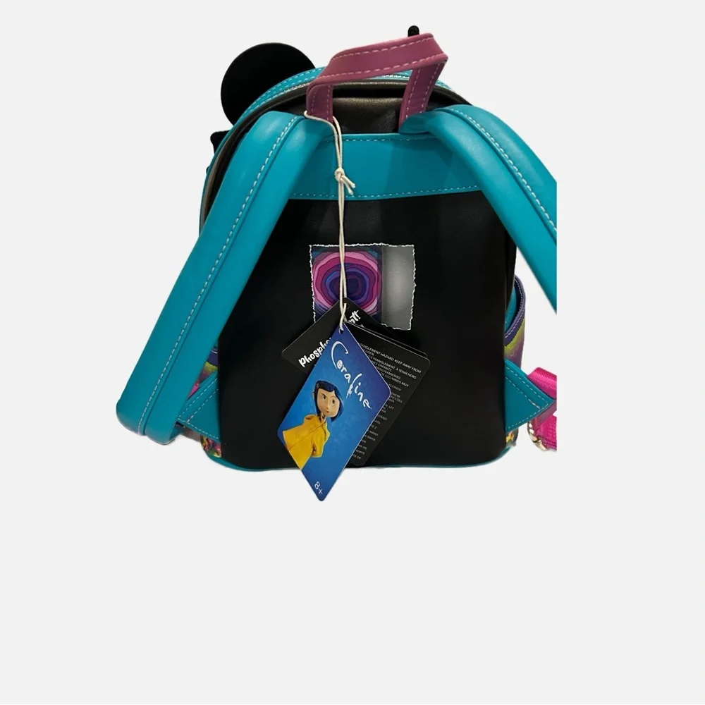 NWT Loungefly Laika Coraline House Mini Backpack - Picture 2 of 8